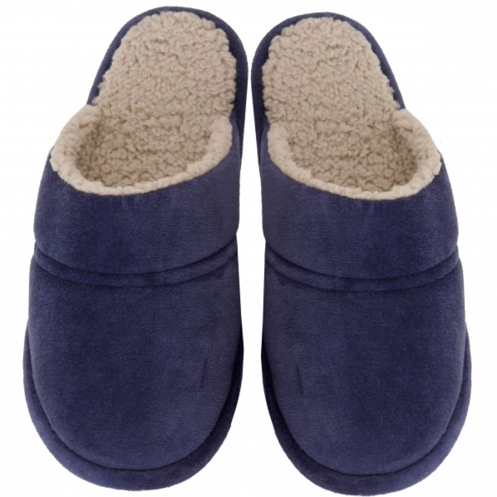 Pantufa Flexível Pelúcia com Plush PUFF - Índigo