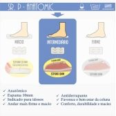 Pantufa Atoalhada Masculina com Espuma Massageadora - PUFF - Marinho