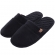 Pantufa Atoalhada Masculina com Espuma Massageadora - PUFF - Preto