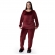 Pijama Longo em Plush Super Soft - Bordo