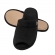 Pantufa Atoalhada Aberta: Conforto Flexível para Seus Pés - Preto