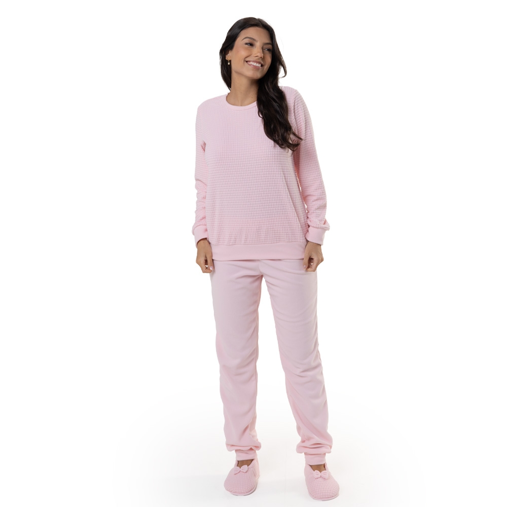 Conjunto em Ultrasoft Grid - Rosa