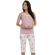 Pijama Pescador em Viscolycra com Estampa Floral - Amora
