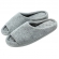 Pantufa Aberta Anatômica Elegance em Atoalhado - Mescla