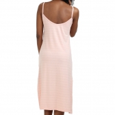 Vestido em Viscolycra Flamê - Porcelana