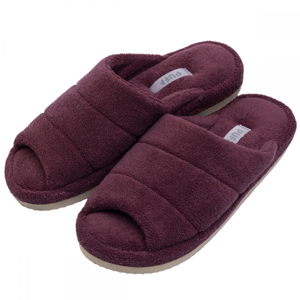 Pantufa Atoalhada Soft  Anatomic - Bordô