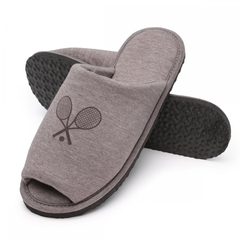 Pantufa Masculina em Malha PV Estampada