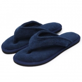Pantufa Levite em Atoalhado - Marinho