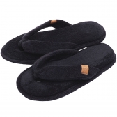Pantufa Anatomic Flex Soft Atoalhado - Dedo - Preto
