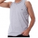 Pijama Masculino Regata Malha de Algodão Puff - Mescla