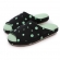 Pantufa Comfort em Malha Poá - Preto