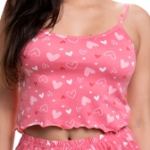 Short Doll de Alcinha em Modal Summer - Rosa