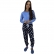 Pijama Puff Modal com Elastano Winter - Marinho