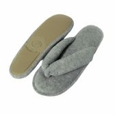 Pantufa Atoalhada Flexível Dedo - PUFF - Mescla