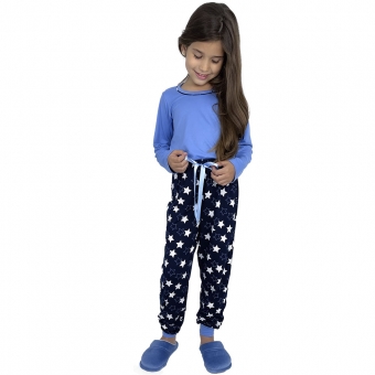 Pijama Infantil Puff Kids Modal Winter Elastano