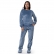 Pijama em Pelúcia Lisa - Indigo