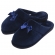 Pantufa Anatômica Plush com Laço Cetim PUFF - Marinho
