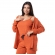 Conjunto Casual Malha Winter com Detalhes em Botões - Coral