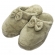 Pantufa Comfort em Pelúcia Lisa - Bege