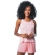 Short Doll Regata em Viscolycra Floral - Rosa