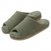 Pantufa Atoalhada Soft  Anatomic - Verde