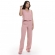 Conjunto Jacquard Com Elastano - Rosa