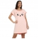Camisão em Malha Bichinhos - Salmão