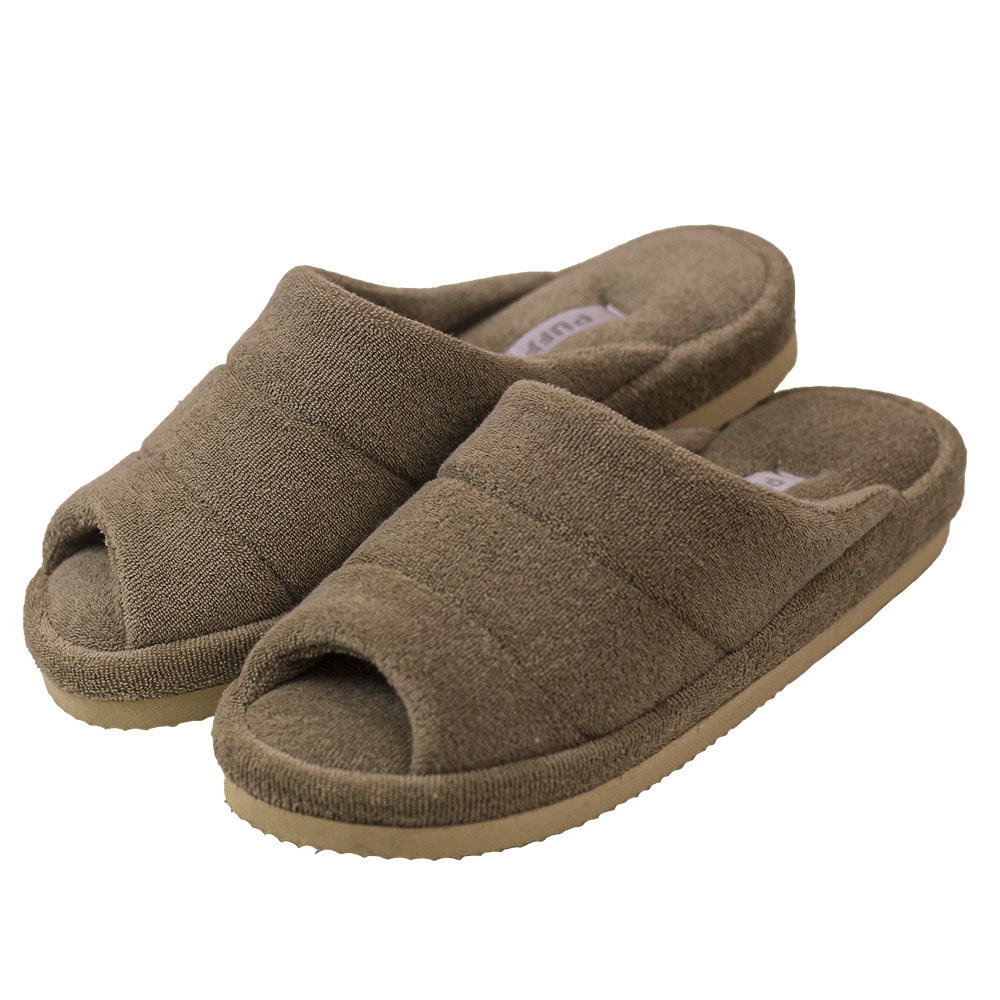Pantufa Atoalhada Soft  Anatomic - Caqui