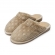 Pantufa Anatômica em Plush com Pelúcia Poá - Cerâmica