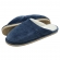 Pantufa Pelúcia com Plush Solado Leve - Índigo