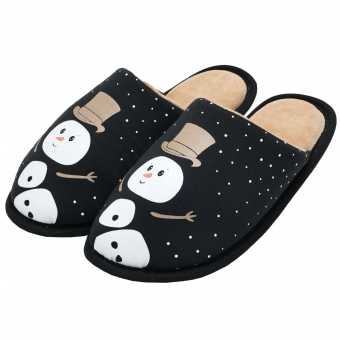 Pantufa Flexível Infantil em Plush Boneco de Neve