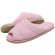 Pantufa Feminina em Atoalhado com  Solado Plano Levite - Rosa