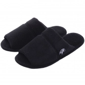Pantufa Eva Atoalhada Masculina Sr. P - Preto