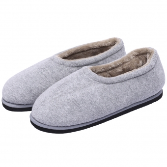 Mocassim Masculino Sola Plana em Atoalhado com Pelúcia