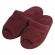 Pantufa Comfort Atoalhada Flexível Espuma 20mm Altura - Bordô