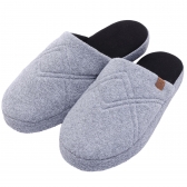 Pantufa Masculina Comfort Anatomic Atoalhada Algodão - Mescla