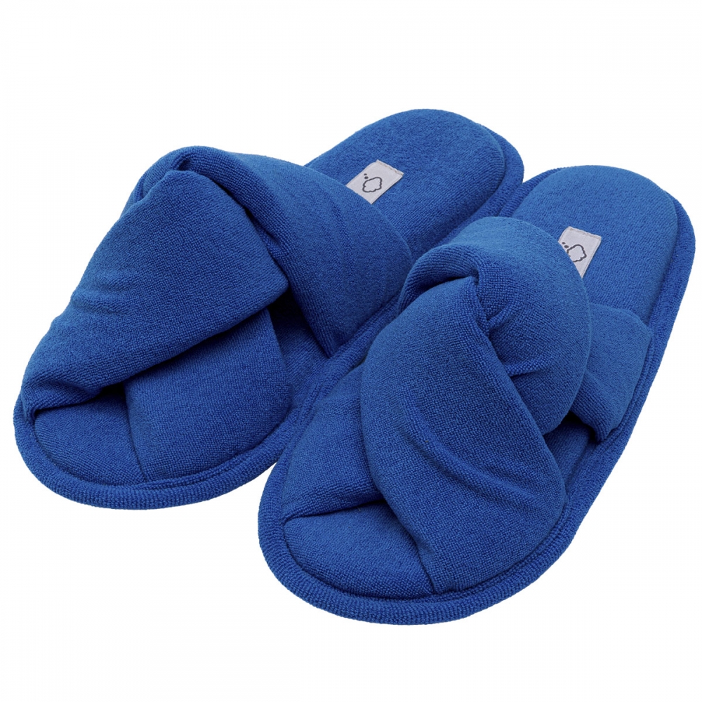 Pantufa Laçada Elegance Anatômica - Cobalto