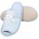 Pantufa Flexível Malha Viscolycra Estampa Listra Infantil - Mescla