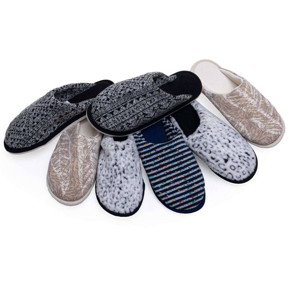 Pantufa Masculina Fechada Plana em Eva Puff - Sortido - Sortido