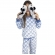 Pijama Puff Kids Pelúcia Fleece Infantil Unisex - Azul