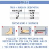 Pantufa Elegance Atoalhada com Espuma Massageadora - PUFF - Mescla