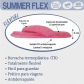 Pantufa Atoalhada Flexível Dedo - PUFF - Pink