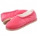 Mocassim Feminino Sola Plana em Plush com Pelúcia - Rosa