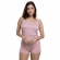 Short Doll de Alcinha em Viscolycra com Estampa Pontilhada - Amora