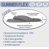 Pantufa Atoalhada Flexível Dedo - PUFF - Mescla