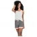 Short Doll Regata em Viscolycra Poá