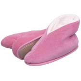 Bota Flexível Infantil Push com Pelúcia - Rosa