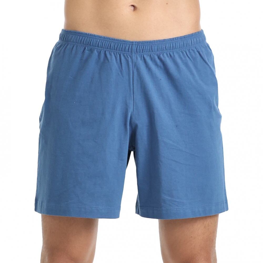 Short Malha 100% Algodão Masculino - Indigo