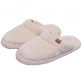 Pantufa Comfort Anatomic Fechada em Fleece - Pérola