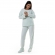 Pijama em Ultrasoft com detalhes em Grid - verde